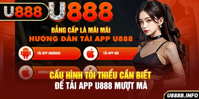 Cấu hình tối thiểu cần biết để tải app U888 mượt mà