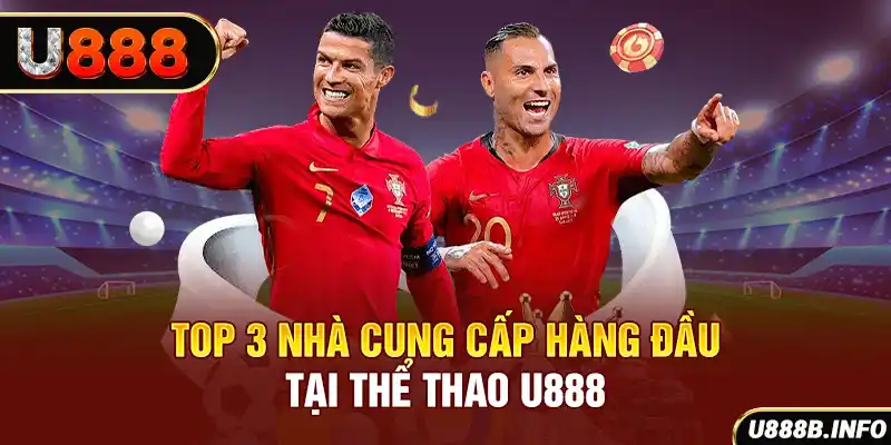 Top 3 nhà cung cấp hàng đầu tại thể thao U888