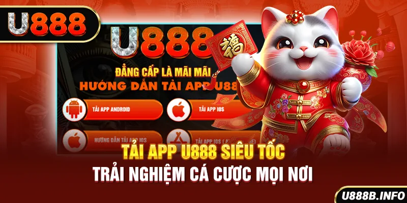 Tải app U888 siêu tốc - Trải nghiệm cá cược mọi nơi
